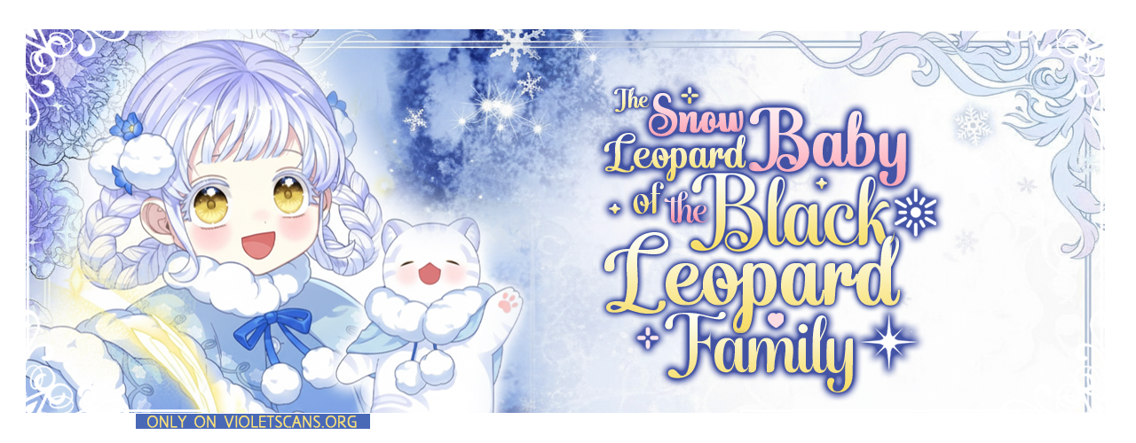 The Snow Leopard Baby of the Black Leopard Family