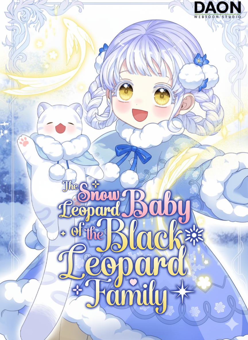 The Snow Leopard Baby of the Black Leopard Family